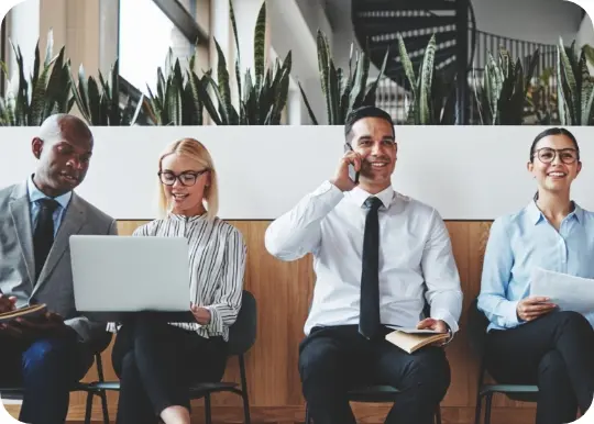 Team working together